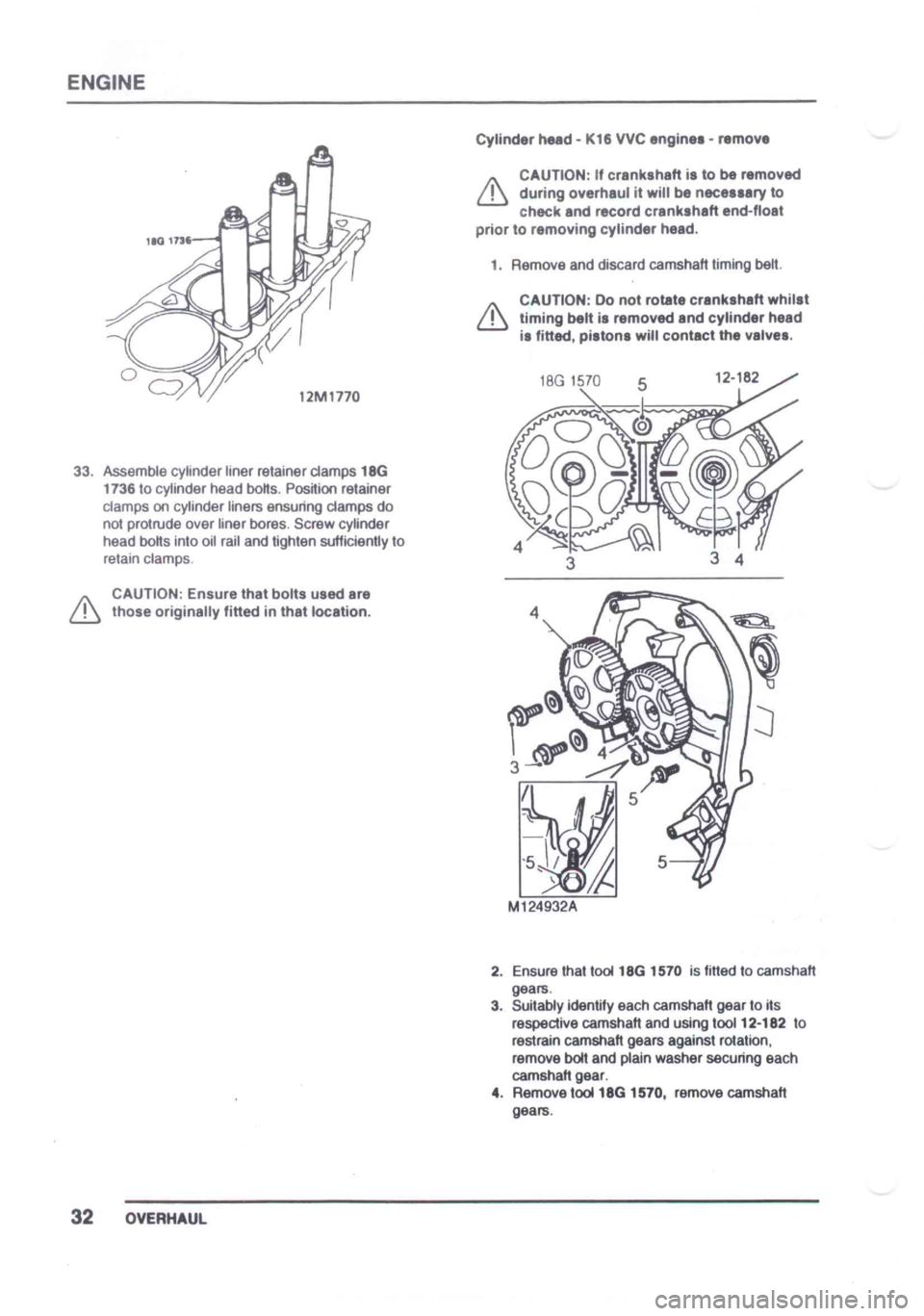 LOTUS ELISE 2001  Service Repair Manual 