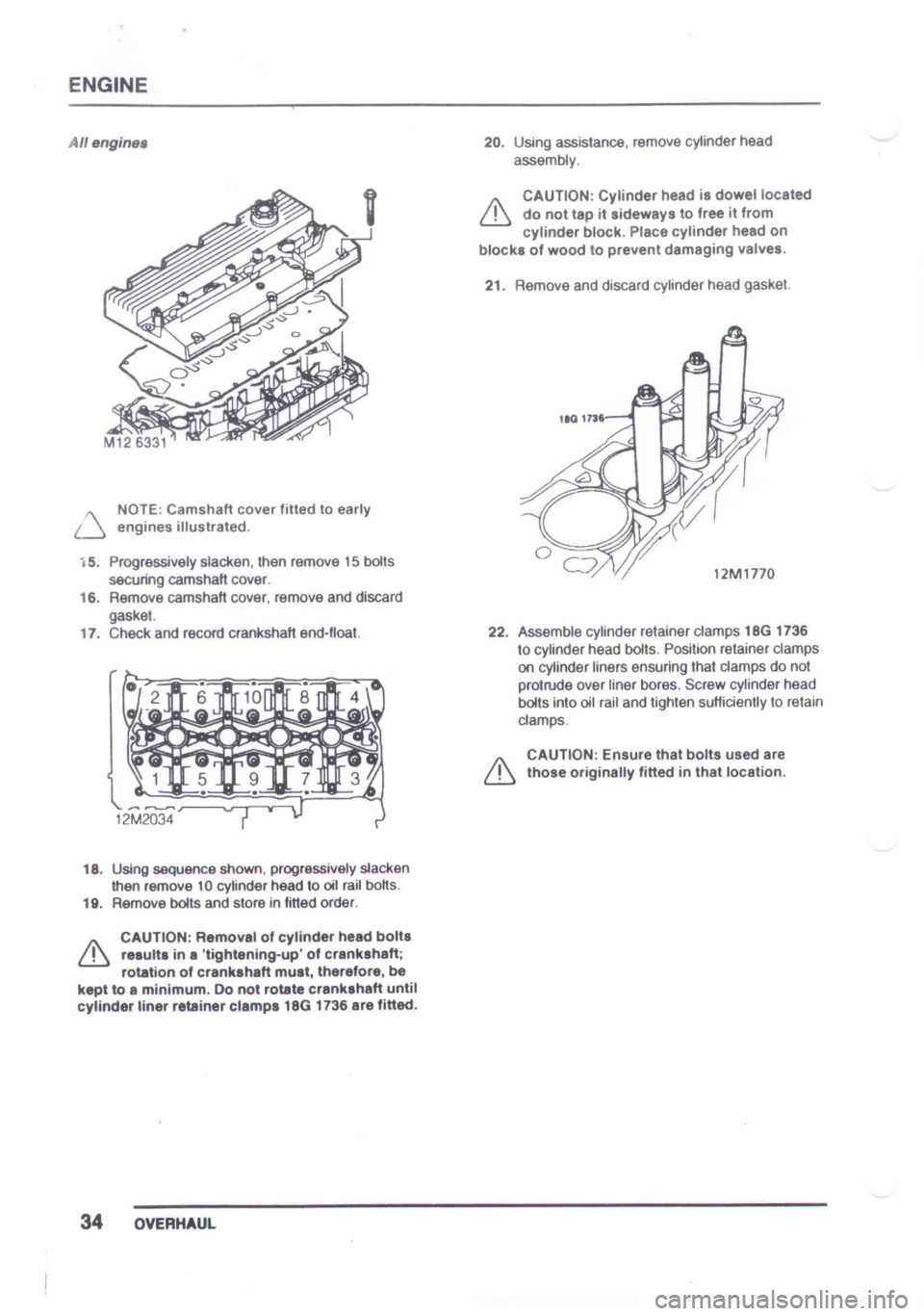 LOTUS ELISE 2001  Service Repair Manual 