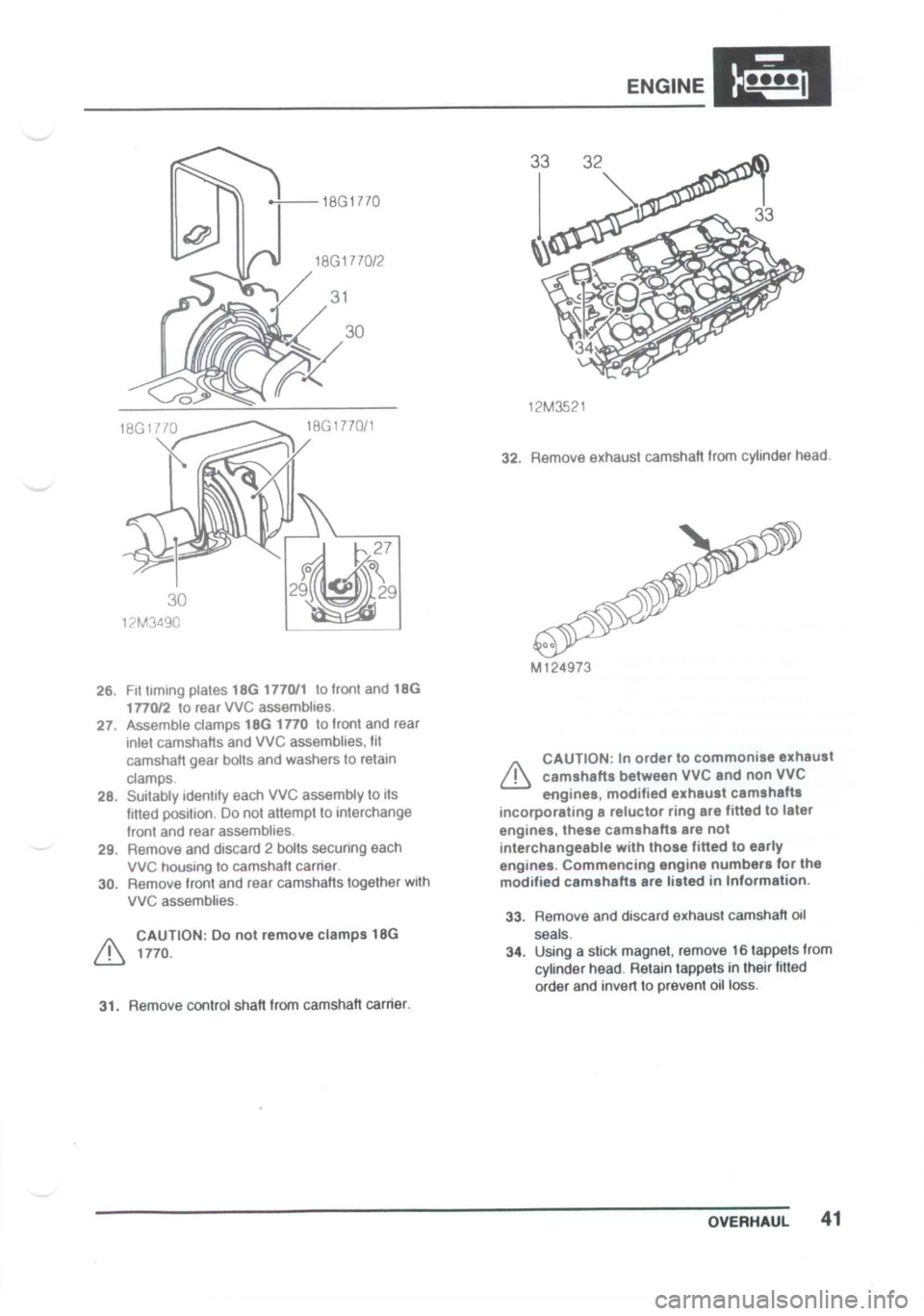 LOTUS ELISE 2001  Service Repair Manual 