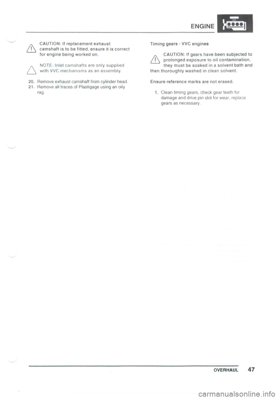 LOTUS ELISE 2001 Service Repair Manual LOTUS ELISE 2001 Service Repair Manual