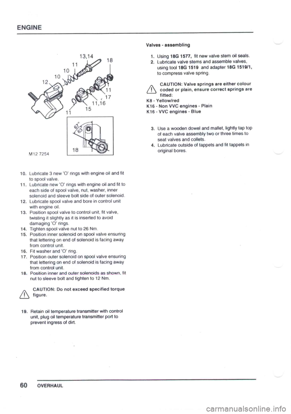 LOTUS ELISE 2001  Service Repair Manual 