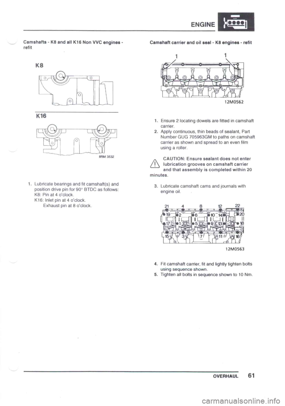 LOTUS ELISE 2001  Service Repair Manual 