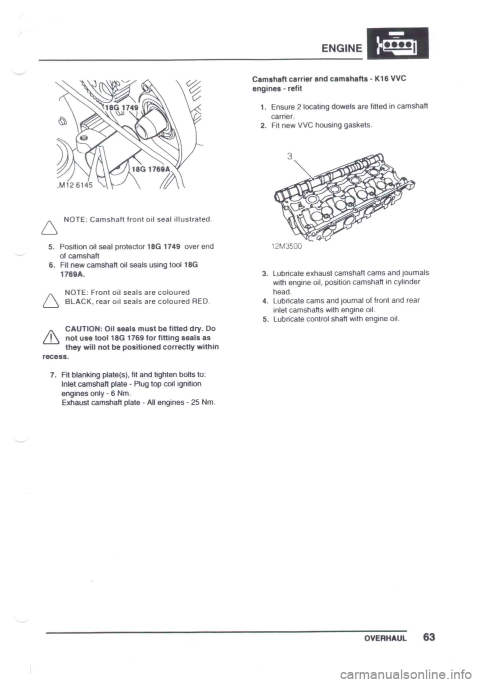LOTUS ELISE 2001  Service Repair Manual 