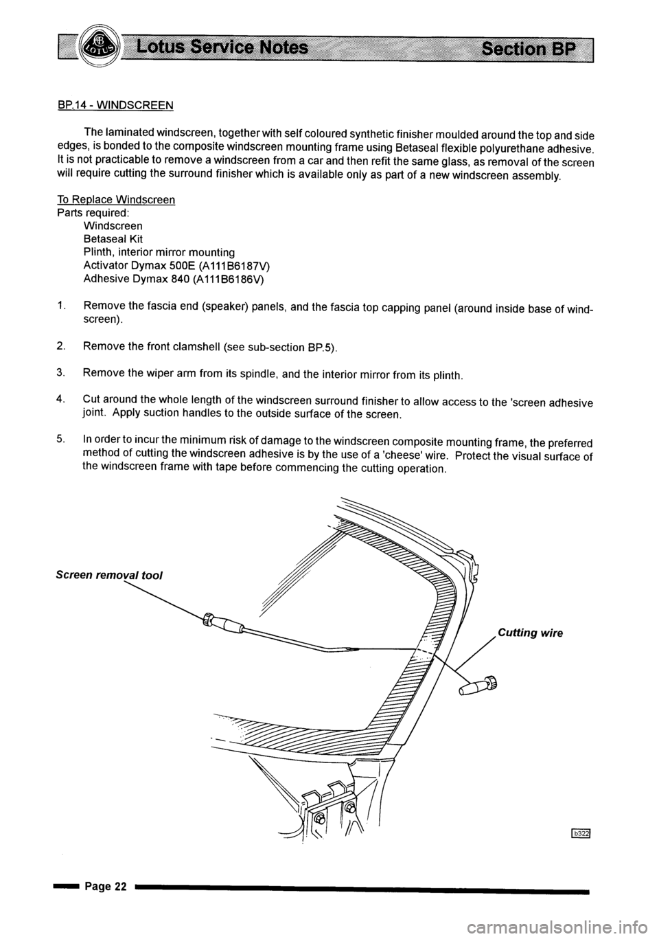 LOTUS ELISE 2001 Service Owners Manual LOTUS ELISE 2001 Service Owners Manual