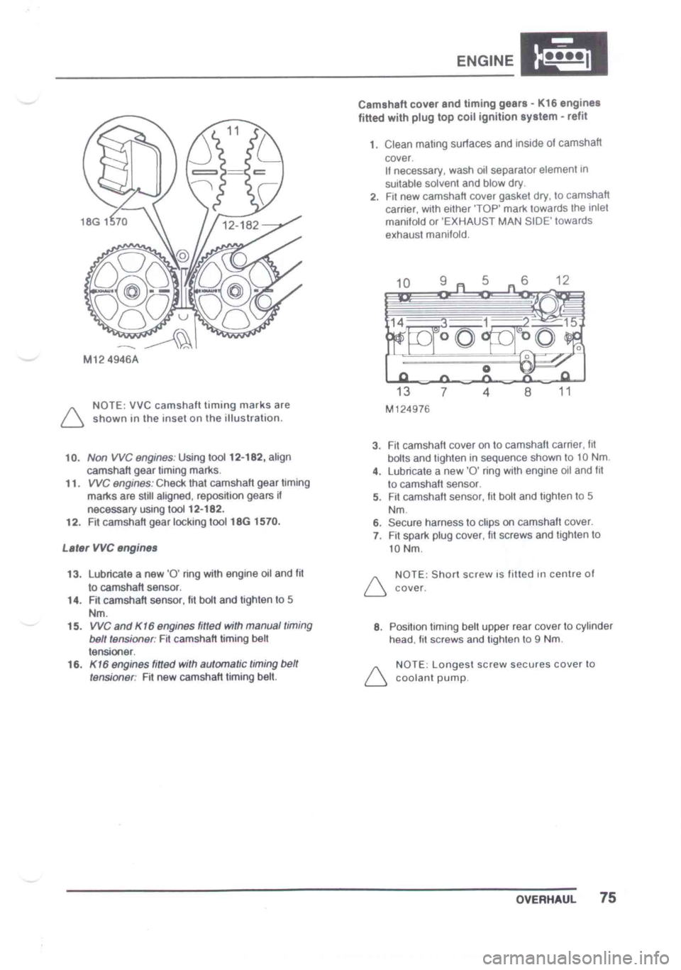 LOTUS ELISE 2001  Service Repair Manual 