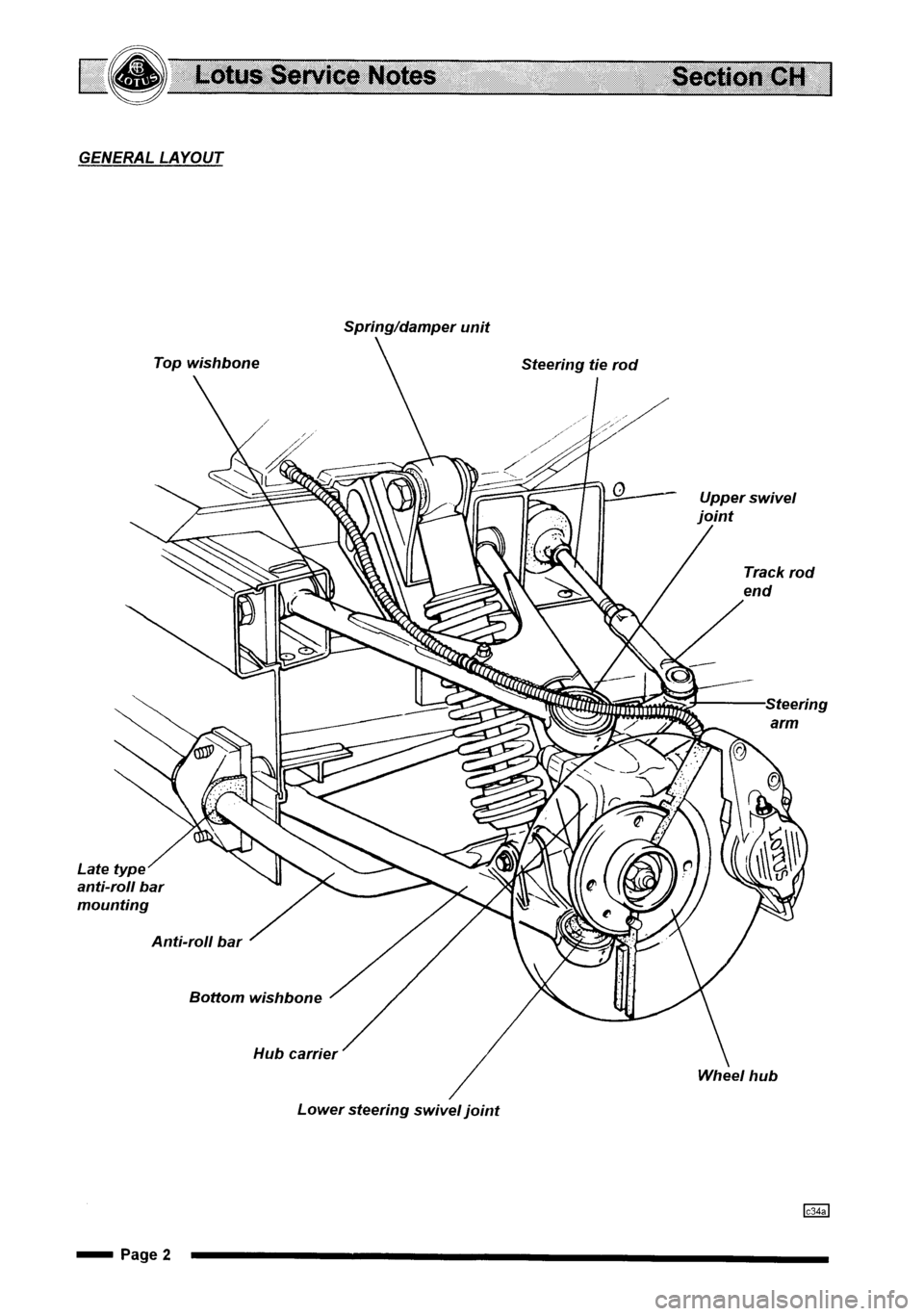 LOTUS ELISE 2001  Service Repair Manual 