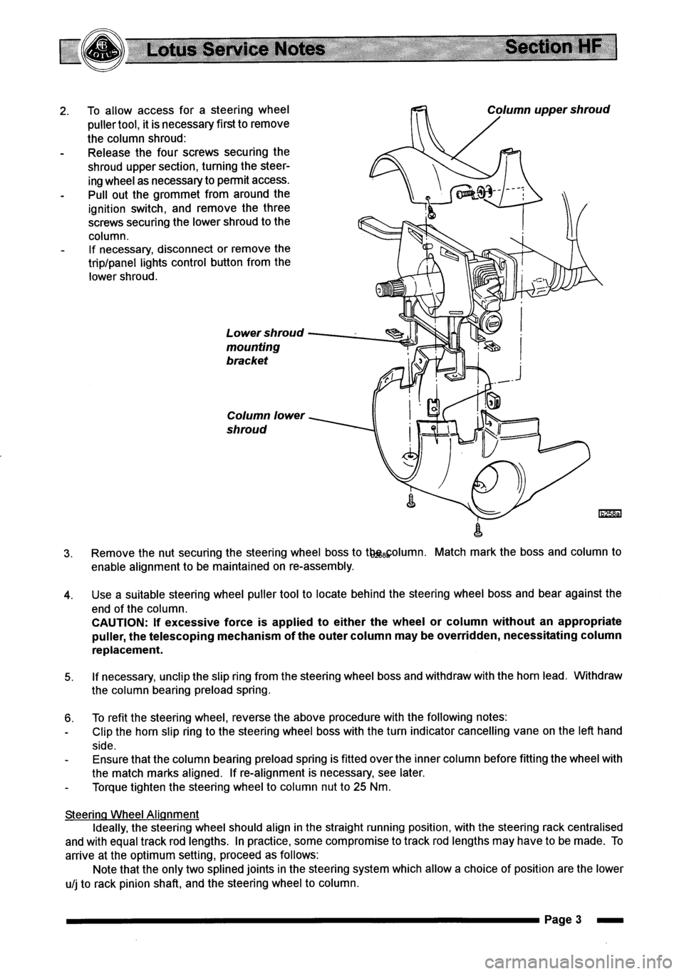 LOTUS ELISE 2001 Service Repair Manual LOTUS ELISE 2001 Service Repair Manual