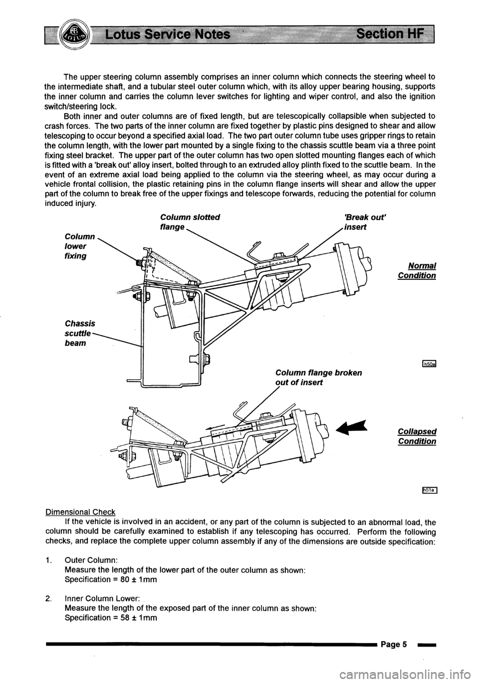 LOTUS ELISE 2001 Service Repair Manual LOTUS ELISE 2001 Service Repair Manual