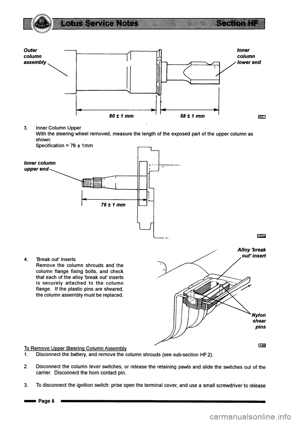 LOTUS ELISE 2001 Service Repair Manual LOTUS ELISE 2001 Service Repair Manual