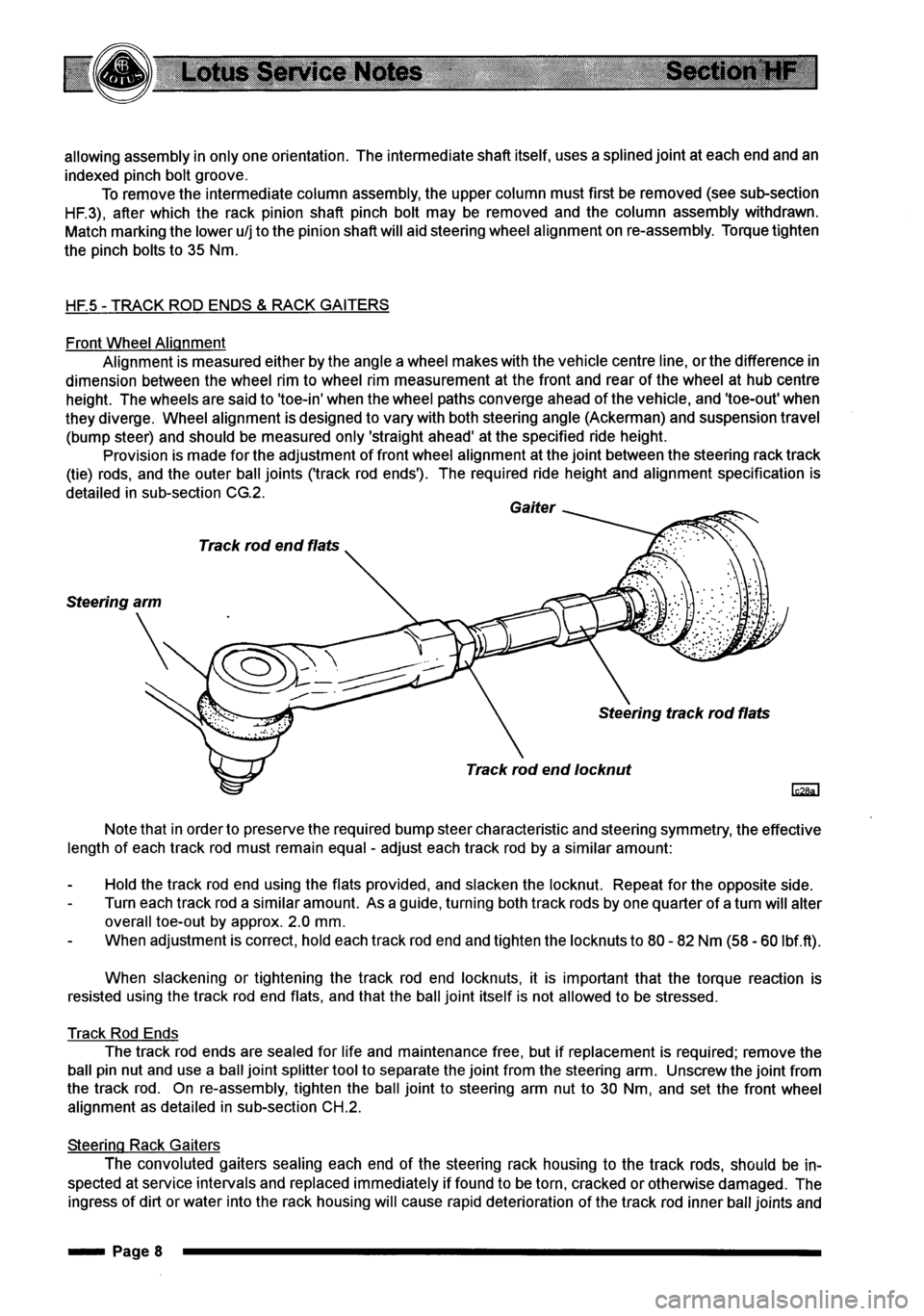 LOTUS ELISE 2001 Service Repair Manual LOTUS ELISE 2001 Service Repair Manual