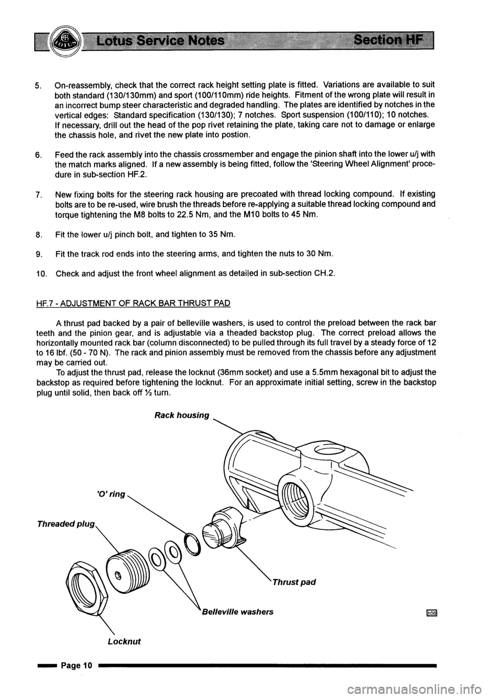 LOTUS ELISE 2001 Service Repair Manual LOTUS ELISE 2001 Service Repair Manual