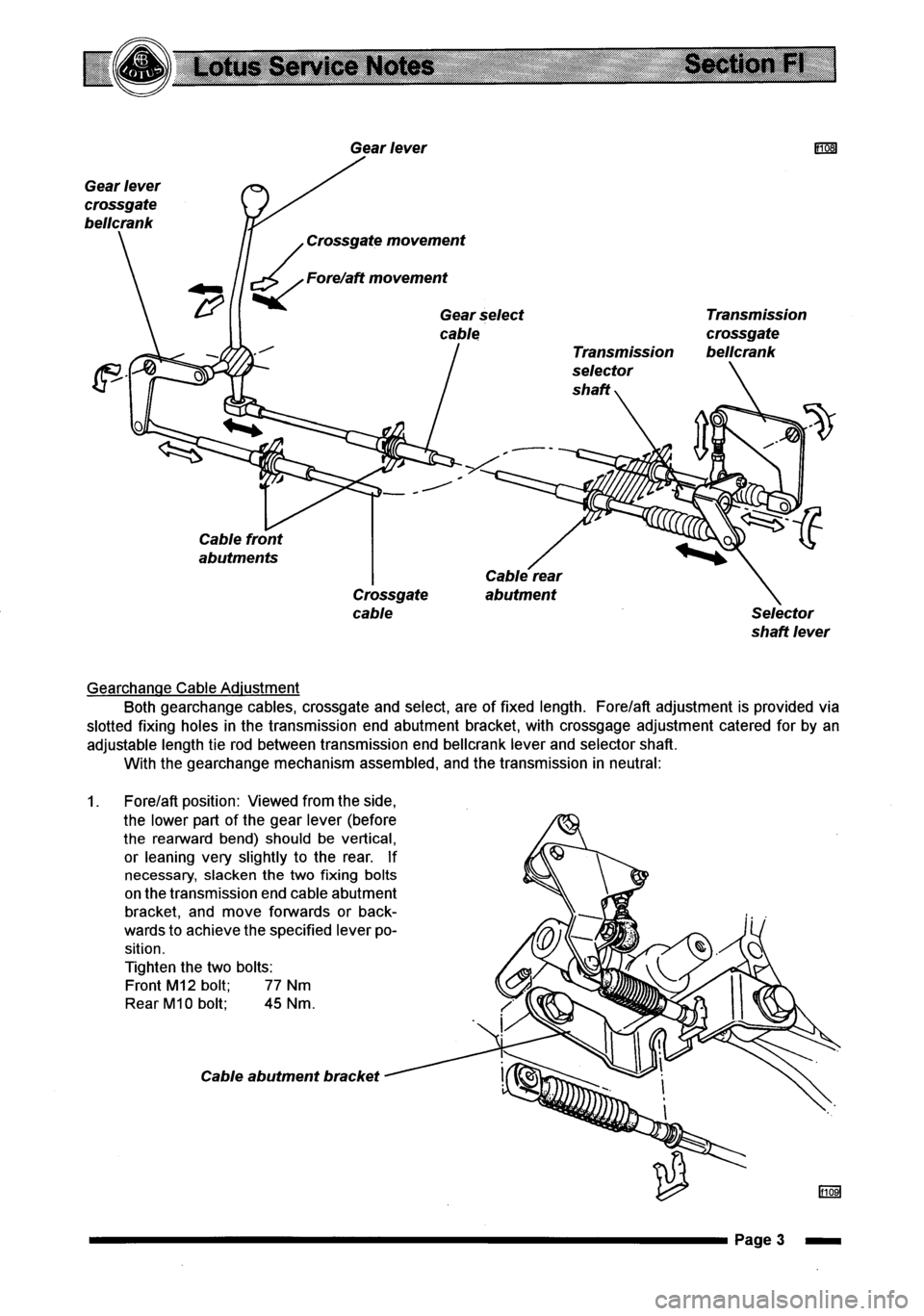 LOTUS ELISE 2001 Service Repair Manual LOTUS ELISE 2001 Service Repair Manual