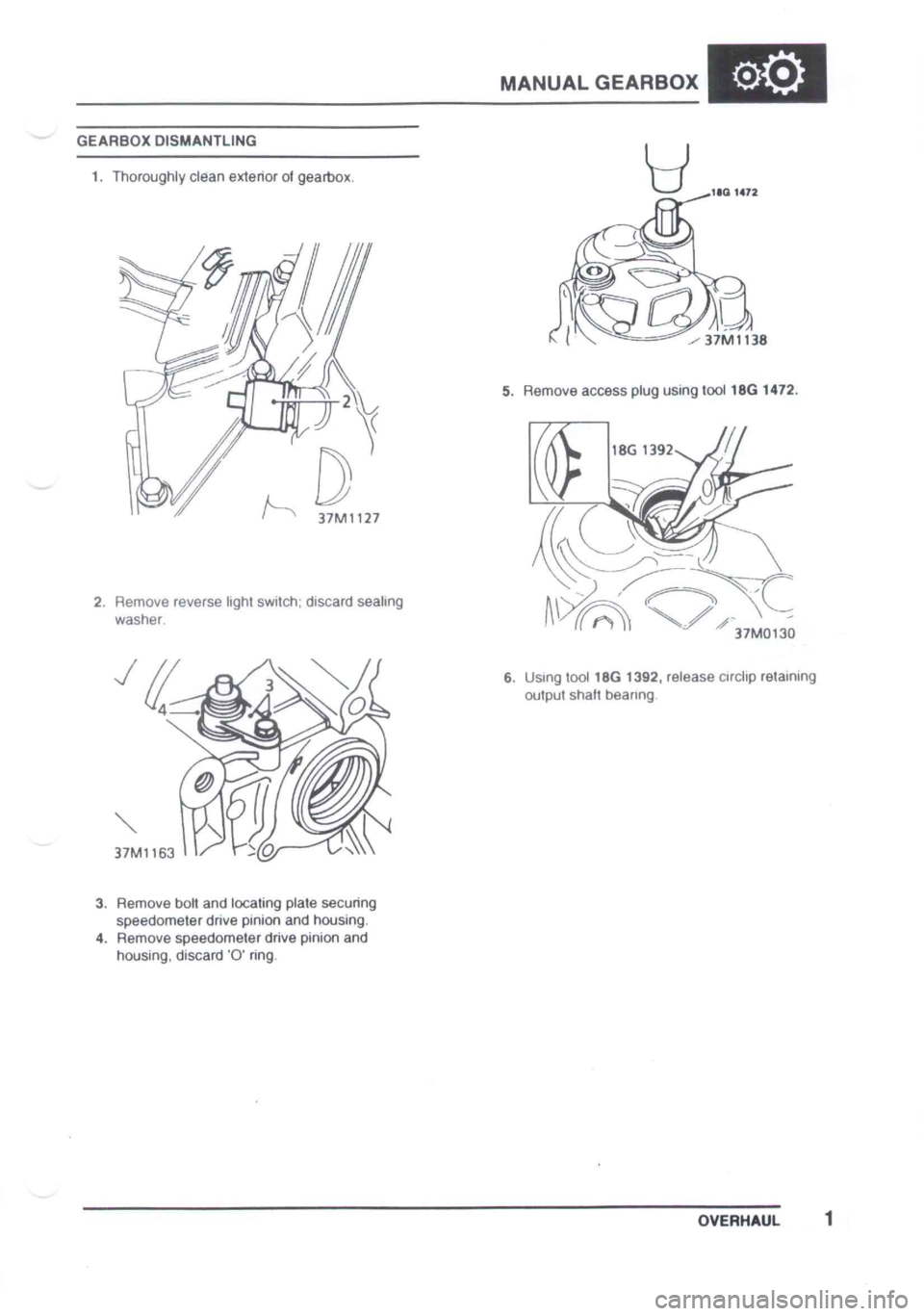 LOTUS ELISE 2001 Service Repair Manual LOTUS ELISE 2001 Service Repair Manual