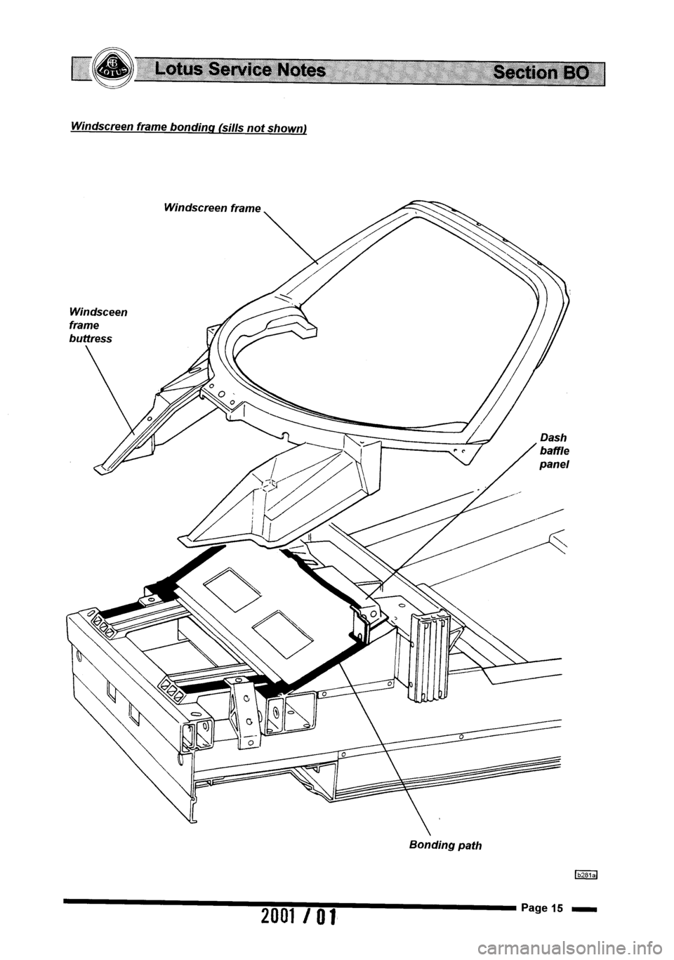 LOTUS ELISE 2001 Service Service Manual LOTUS ELISE 2001 Service Service Manual