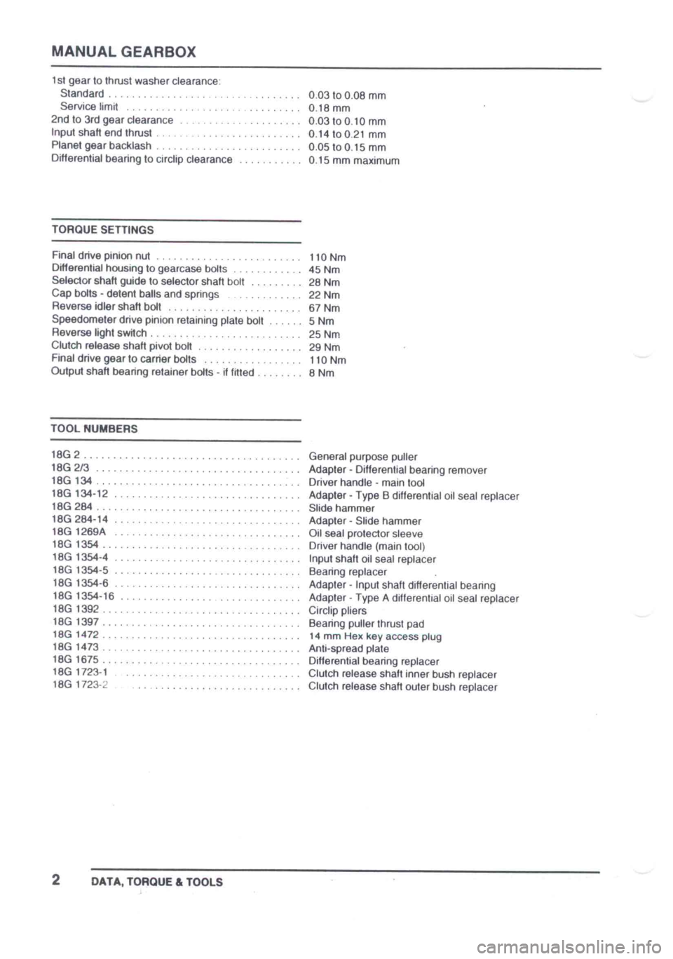 LOTUS ELISE 2001 Service Repair Manual LOTUS ELISE 2001 Service Repair Manual