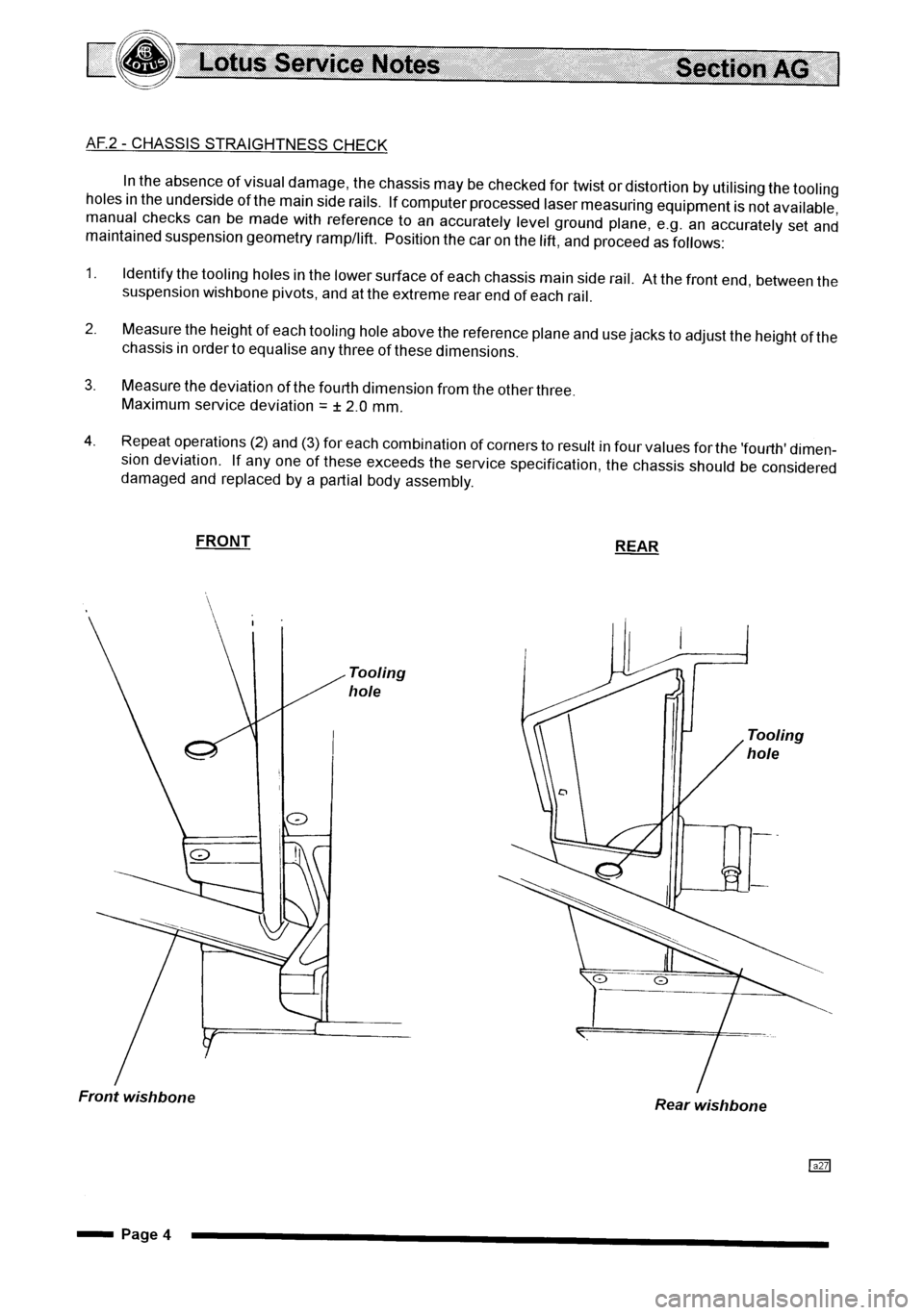 LOTUS ELISE 2001 Service Manual PDF LOTUS ELISE 2001 Service Manual PDF