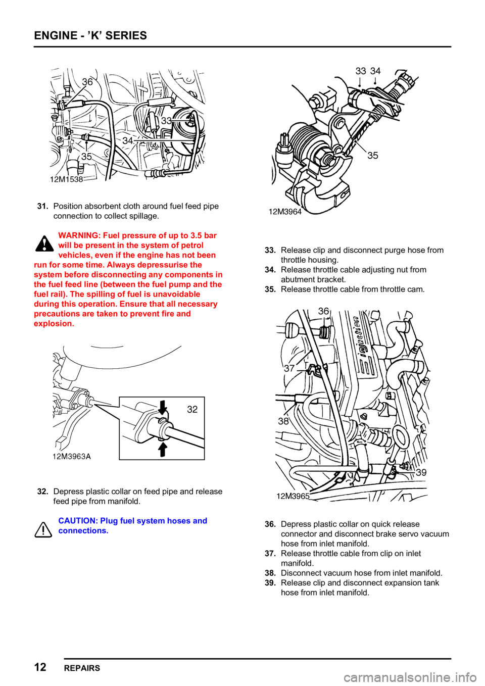 LAND ROVER FREELANDER 1998 Workshop Manual
LAND ROVER FREELANDER 1998 Workshop Manual
