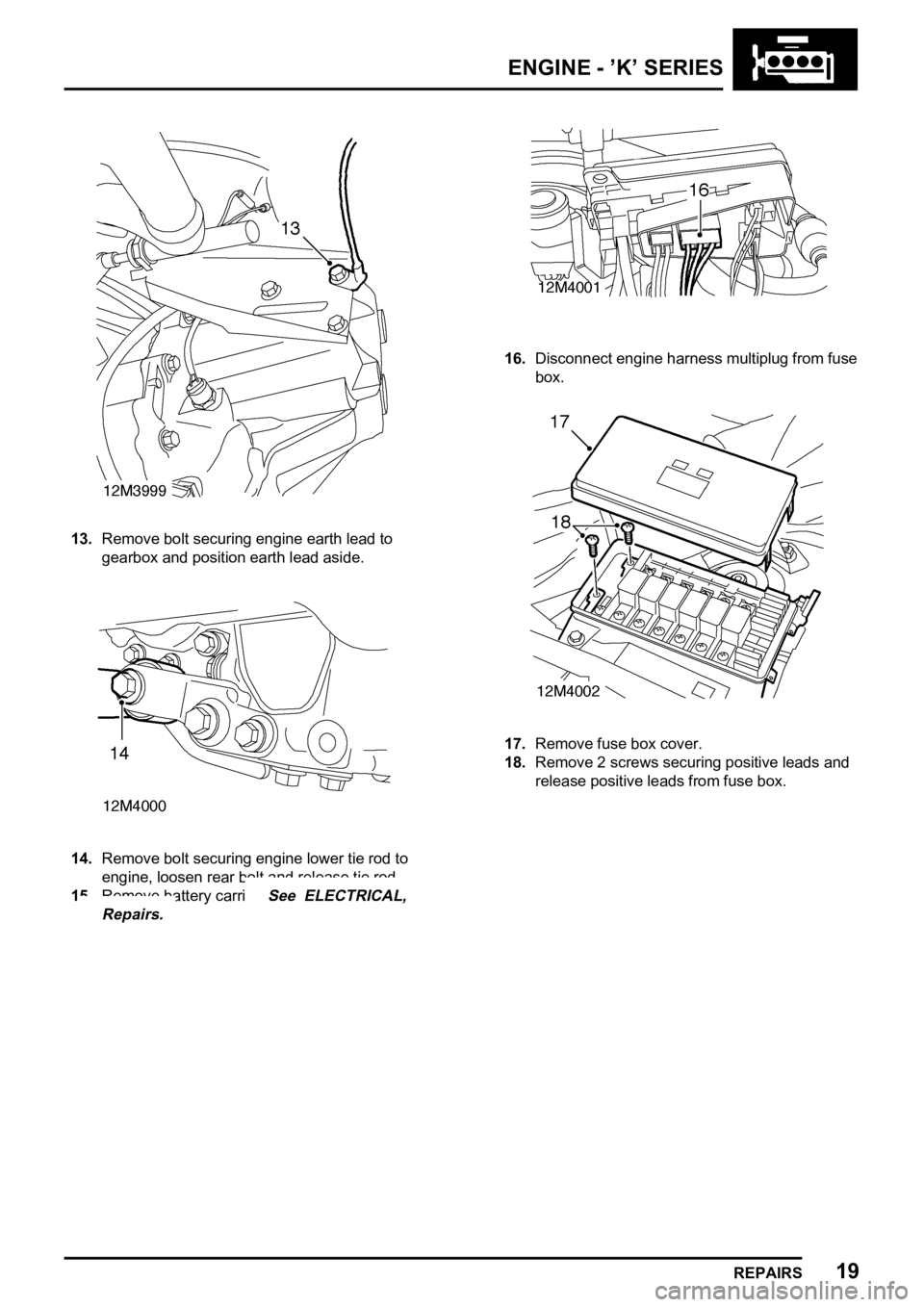 LAND ROVER FREELANDER 1998 Workshop Manual
LAND ROVER FREELANDER 1998 Workshop Manual
