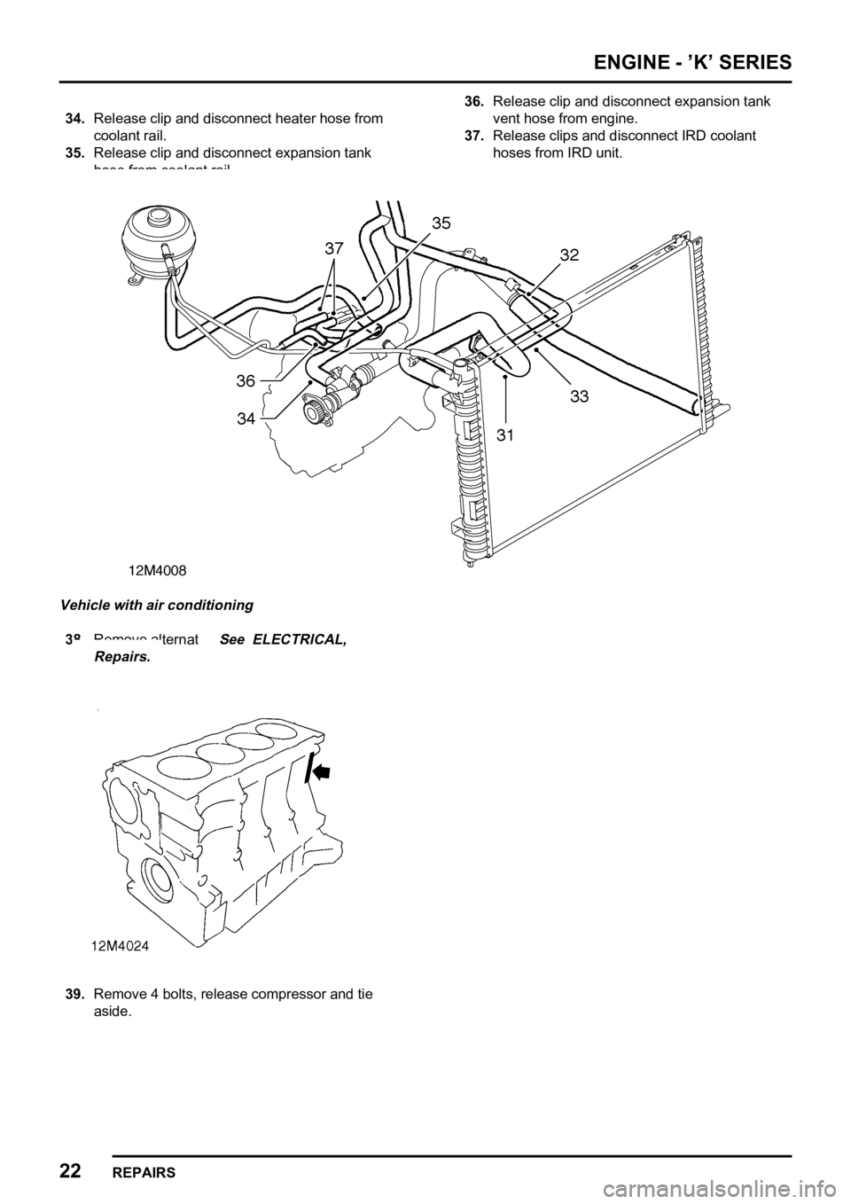 LAND ROVER FREELANDER 1998 Workshop Manual
LAND ROVER FREELANDER 1998 Workshop Manual
