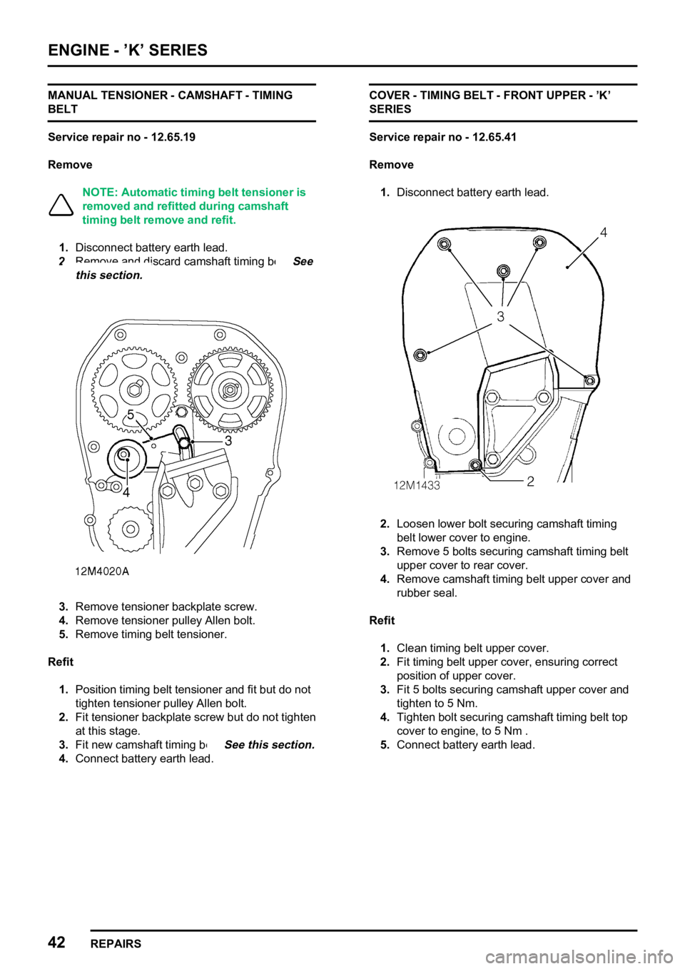 LAND ROVER FREELANDER 1998 Workshop Manual
LAND ROVER FREELANDER 1998 Workshop Manual
