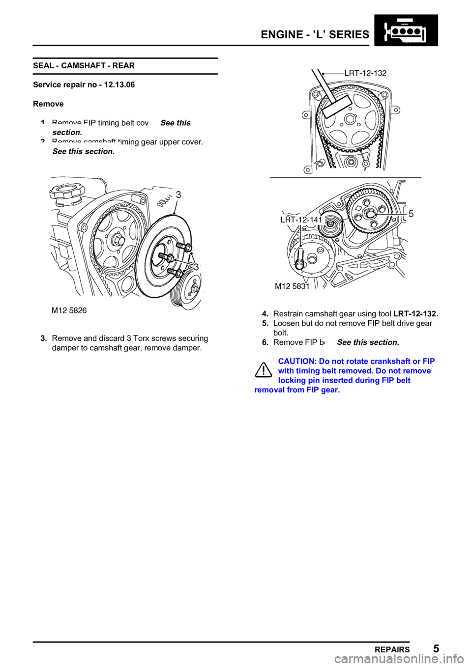 LAND ROVER FREELANDER 1998 Workshop Manual
LAND ROVER FREELANDER 1998 Workshop Manual
