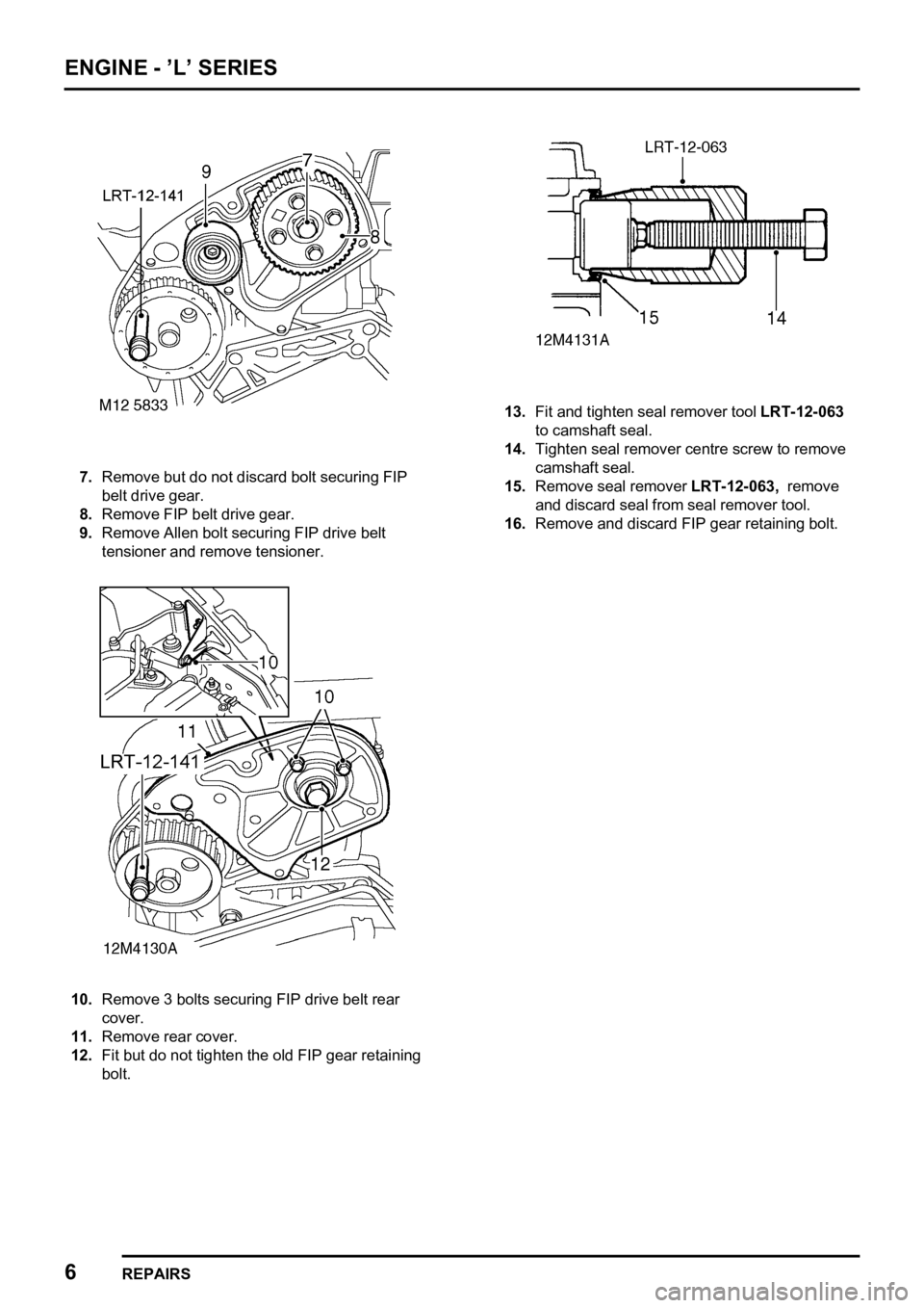 LAND ROVER FREELANDER 1998 Workshop Manual
LAND ROVER FREELANDER 1998 Workshop Manual
