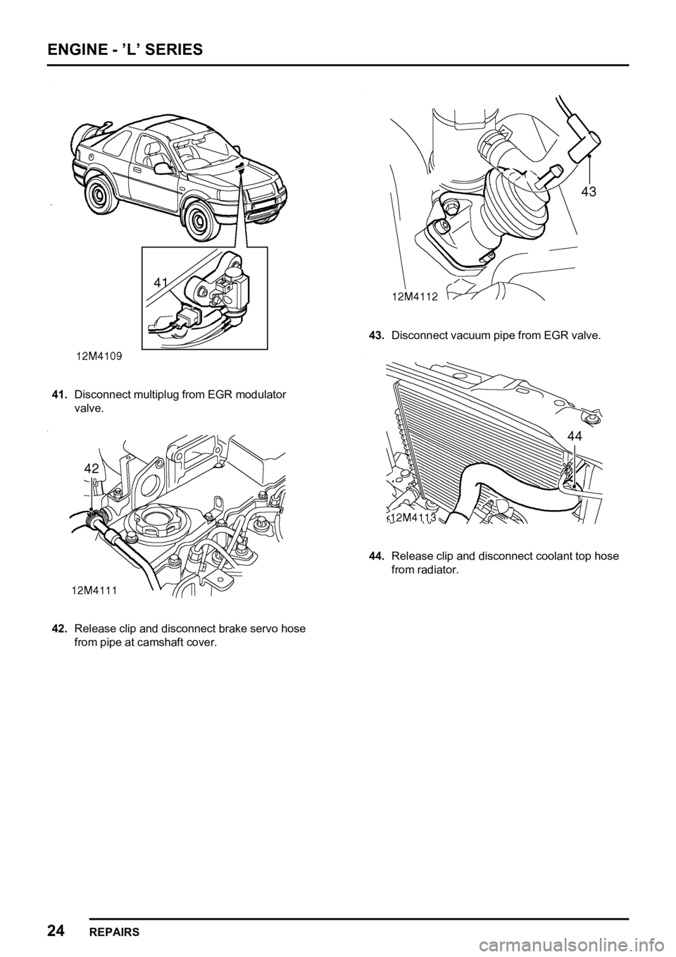 LAND ROVER FREELANDER 1998 Workshop Manual
LAND ROVER FREELANDER 1998 Workshop Manual
