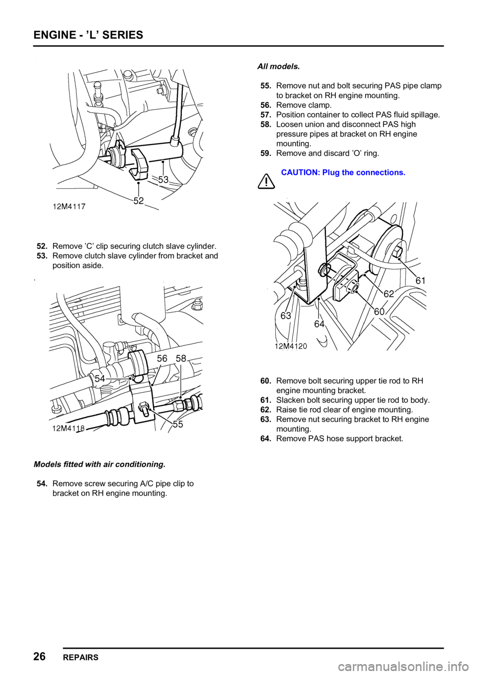 LAND ROVER FREELANDER 1998 Workshop Manual
LAND ROVER FREELANDER 1998 Workshop Manual
