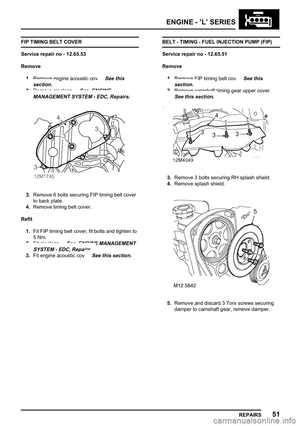 LAND ROVER FREELANDER 1998 Workshop Manual
LAND ROVER FREELANDER 1998 Workshop Manual
