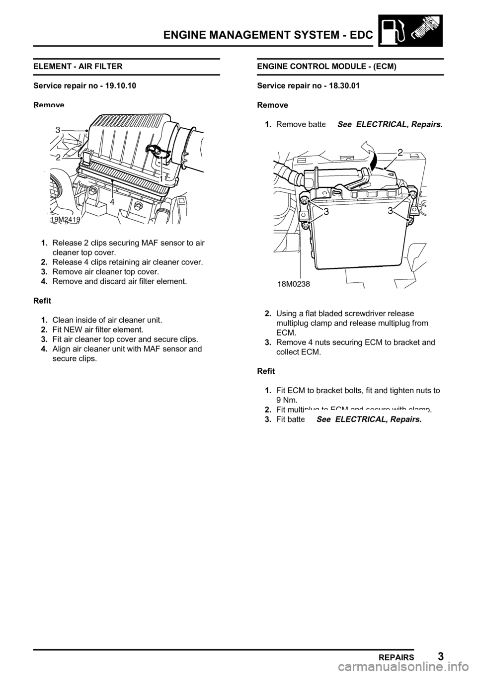 LAND ROVER FREELANDER 1998 Workshop Manual
LAND ROVER FREELANDER 1998 Workshop Manual
