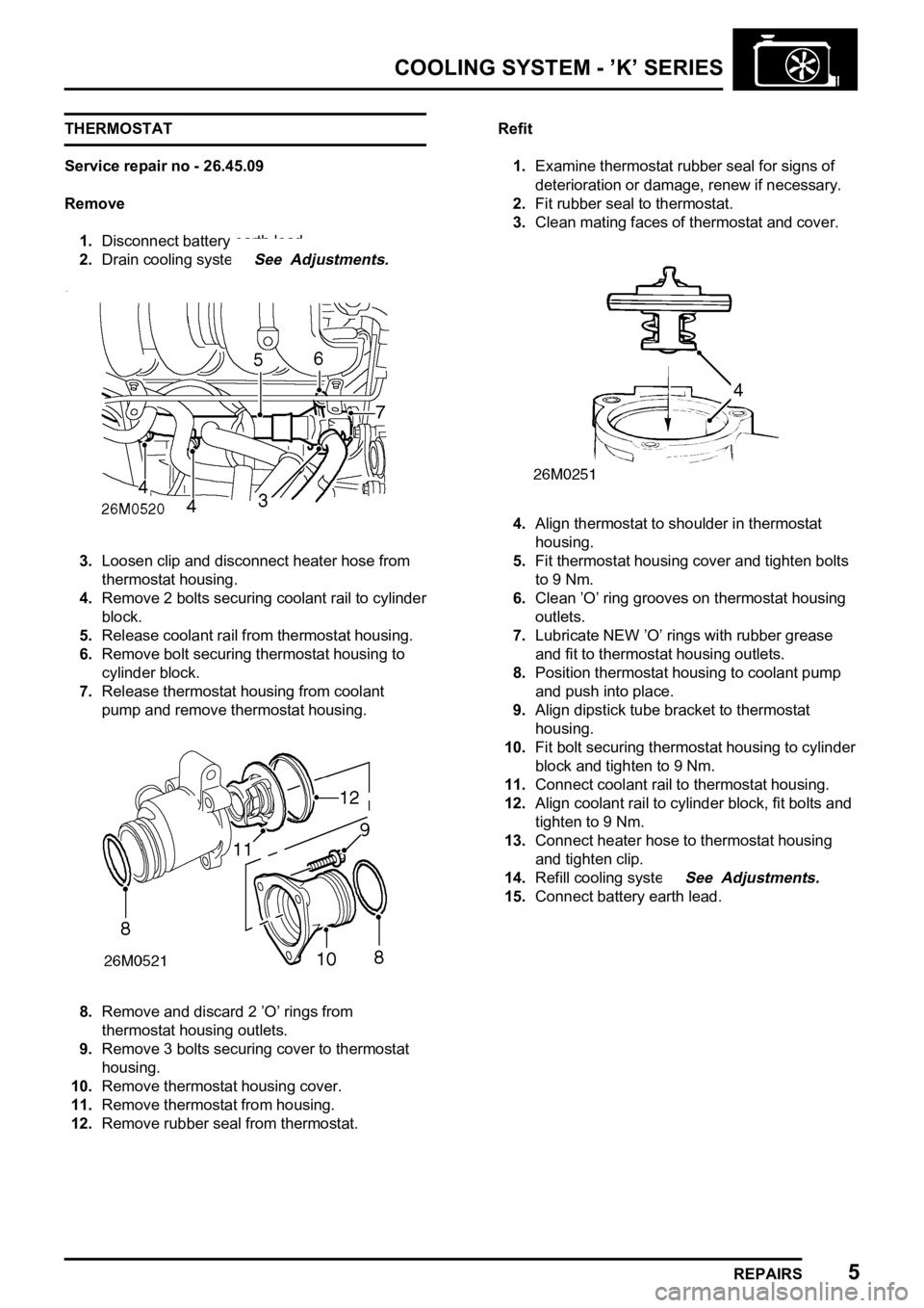 LAND ROVER FREELANDER 1998 Workshop Manual
LAND ROVER FREELANDER 1998 Workshop Manual
