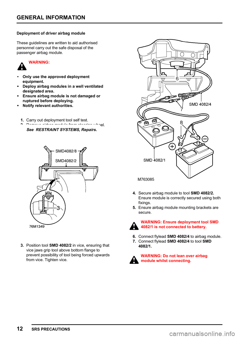 LAND ROVER FREELANDER 1998 Service Manual  
 
    