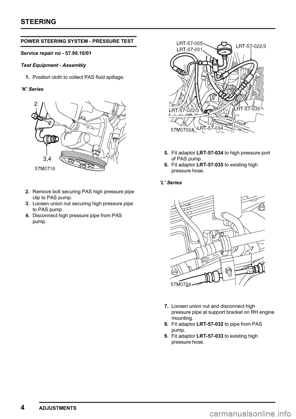 LAND ROVER FREELANDER 1998 Workshop Manual
LAND ROVER FREELANDER 1998 Workshop Manual
