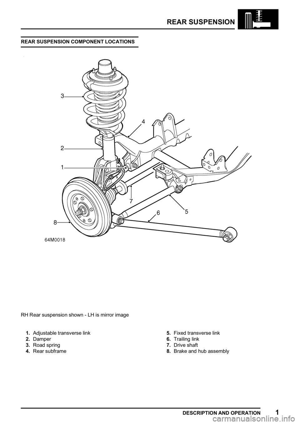 LAND ROVER FREELANDER 1998 Workshop Manual
LAND ROVER FREELANDER 1998 Workshop Manual

