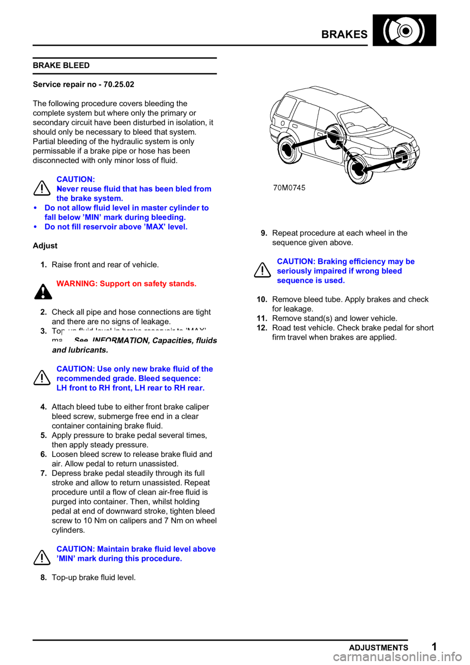 LAND ROVER FREELANDER 1998 Workshop Manual
LAND ROVER FREELANDER 1998 Workshop Manual
