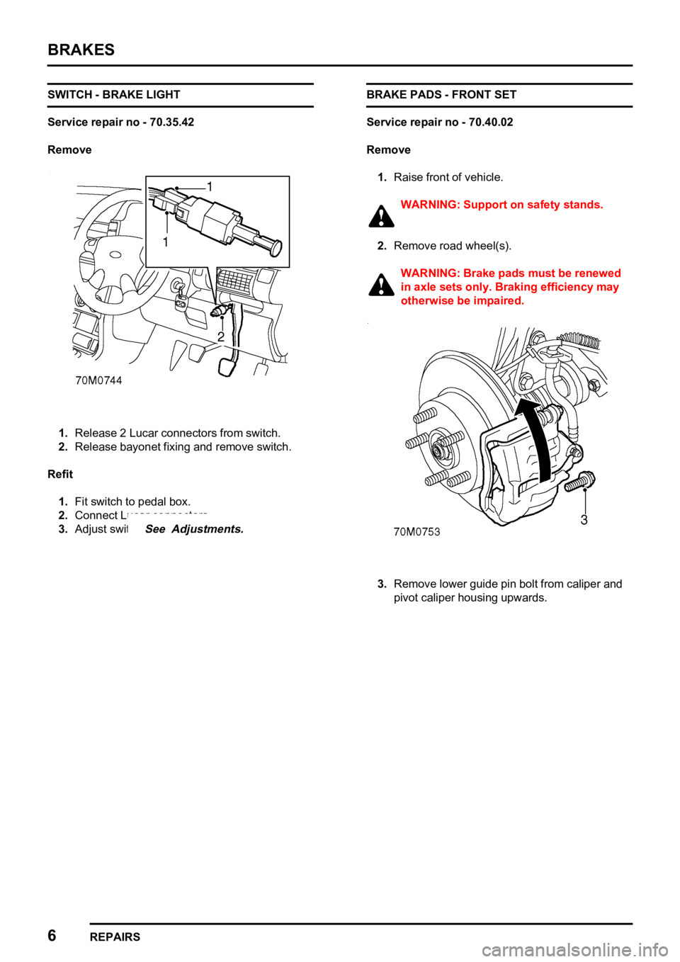 LAND ROVER FREELANDER 1998 Workshop Manual
LAND ROVER FREELANDER 1998 Workshop Manual

