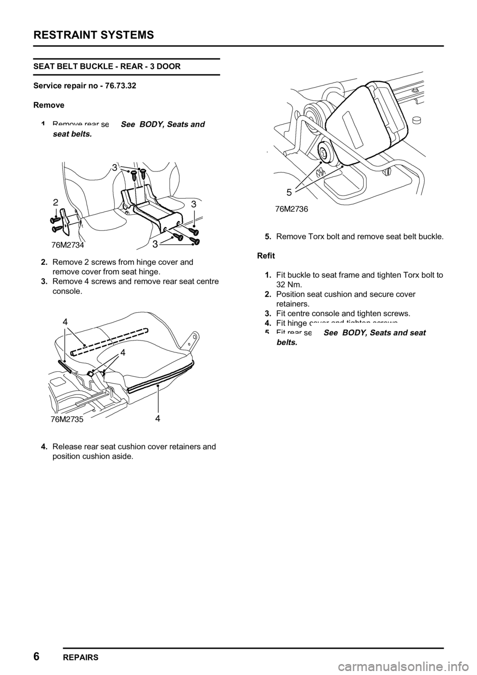 LAND ROVER FREELANDER 1998 Workshop Manual
LAND ROVER FREELANDER 1998 Workshop Manual
