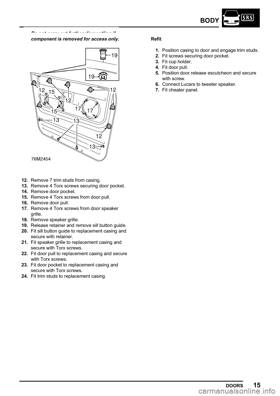 LAND ROVER FREELANDER 1998 Workshop Manual
LAND ROVER FREELANDER 1998 Workshop Manual
