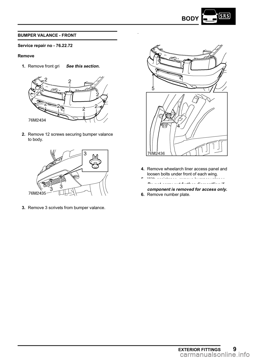 LAND ROVER FREELANDER 1998  Workshop Manual 
 
   
    
