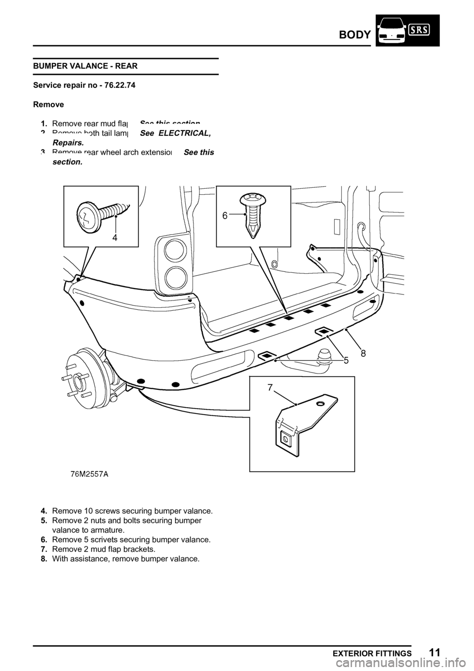LAND ROVER FREELANDER 1998  Workshop Manual 
 
   
    