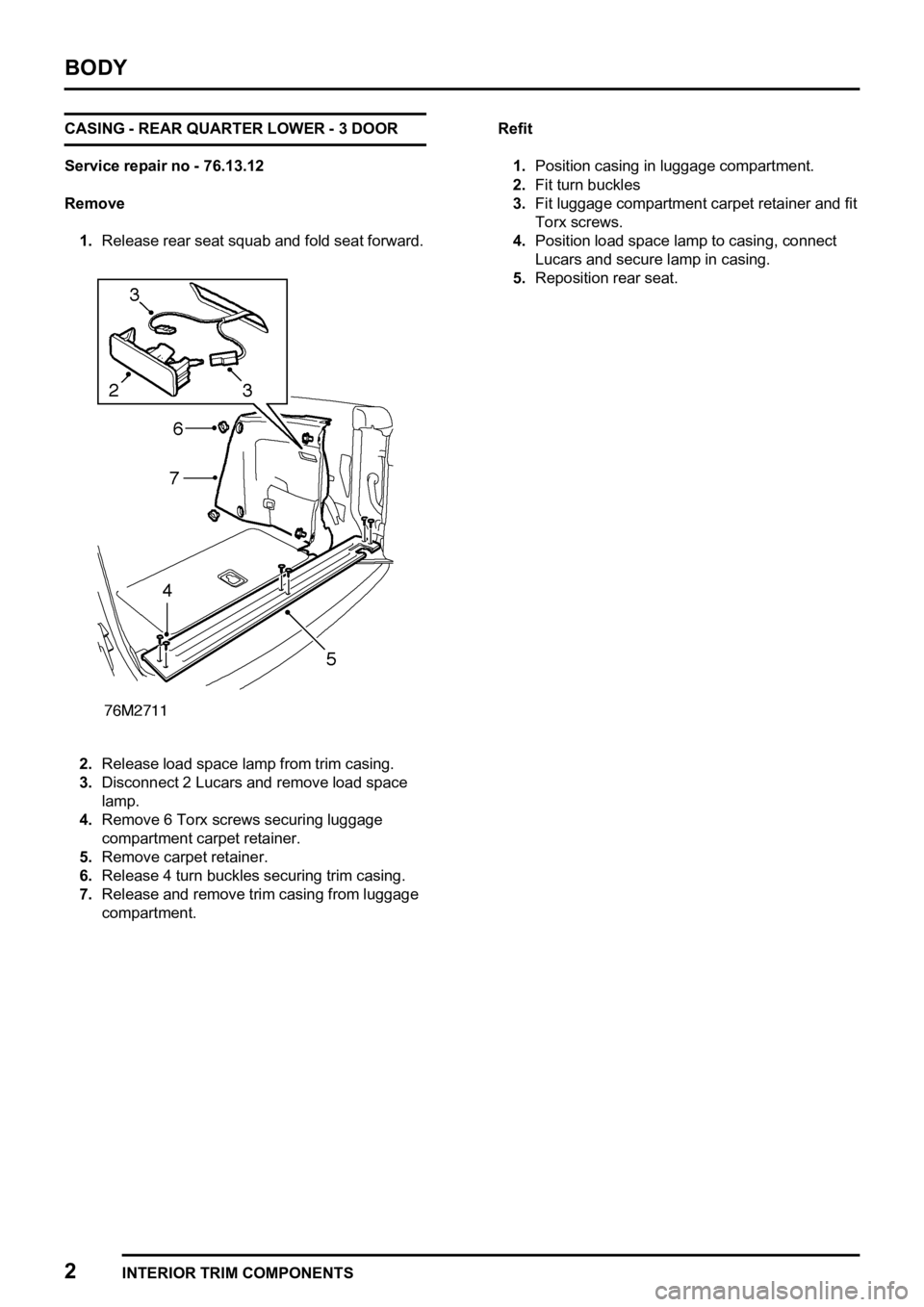 LAND ROVER FREELANDER 1998  Workshop Manual 
  
       
