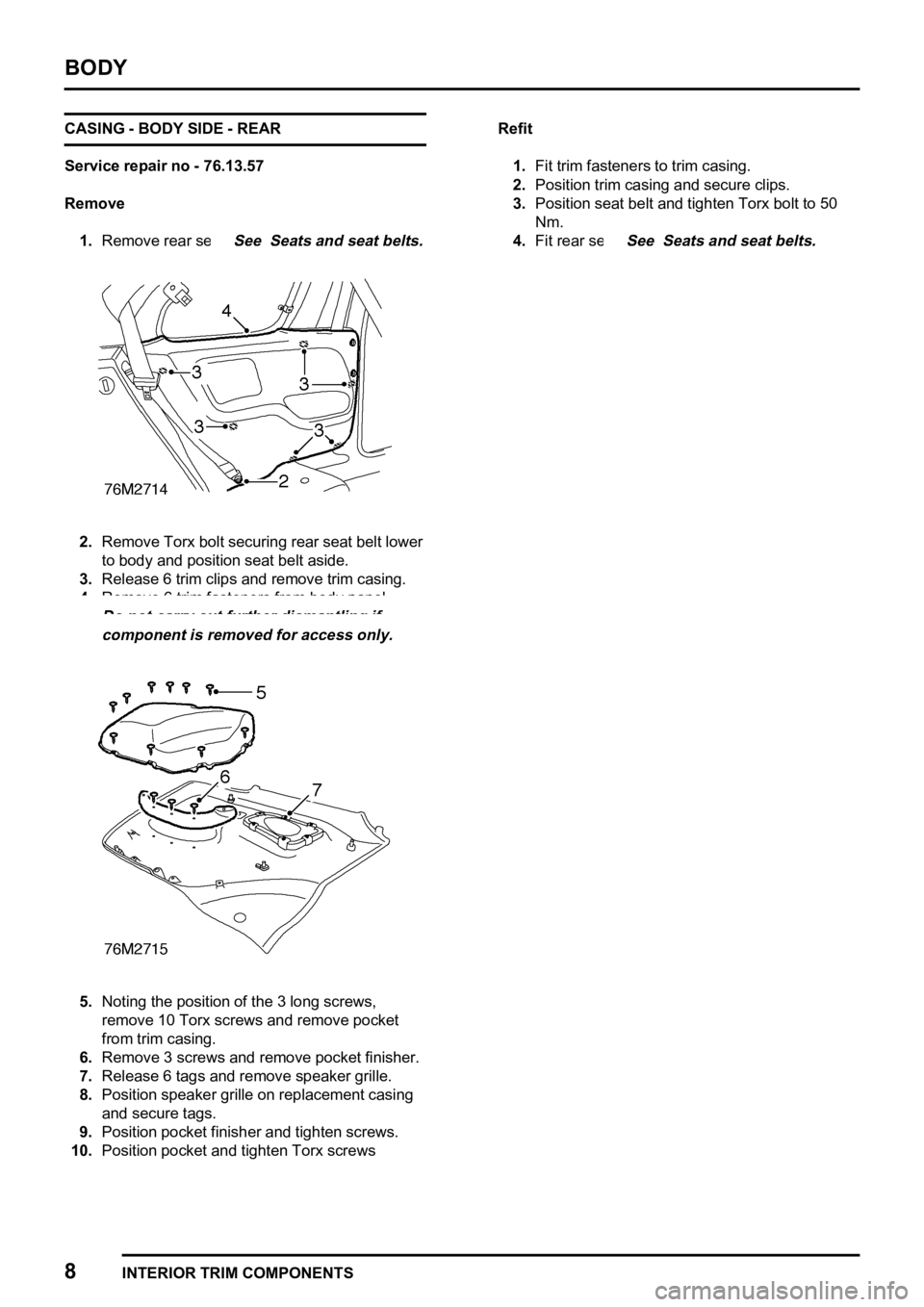LAND ROVER FREELANDER 1998  Workshop Manual 
  
     
   