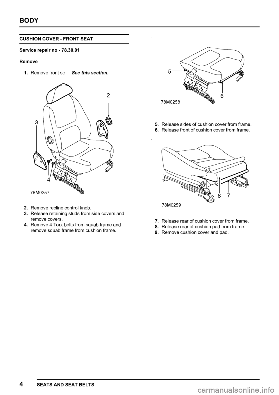LAND ROVER FREELANDER 1998  Workshop Manual 
   
    
    