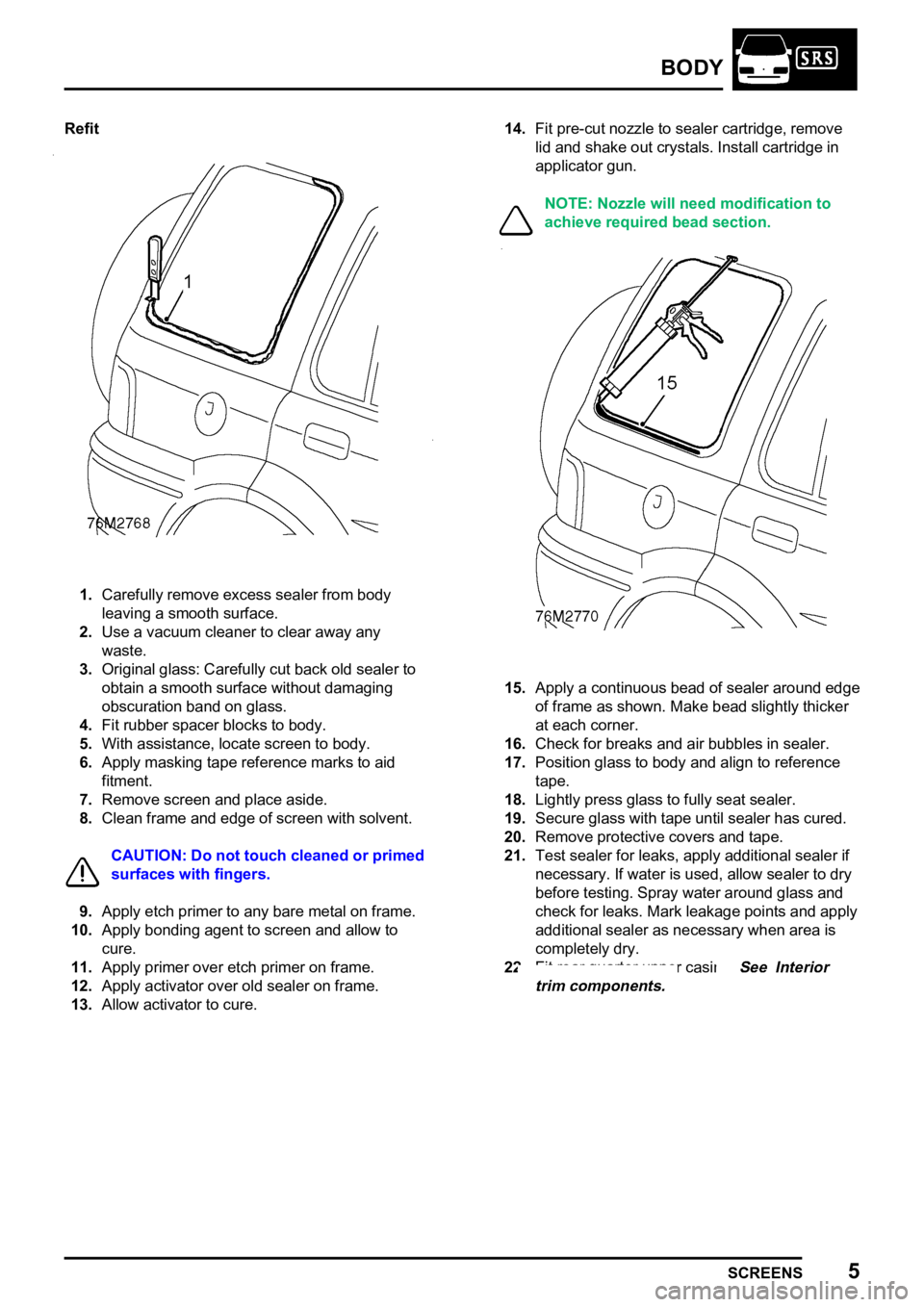 LAND ROVER FREELANDER 1998  Workshop Manual 


     
  