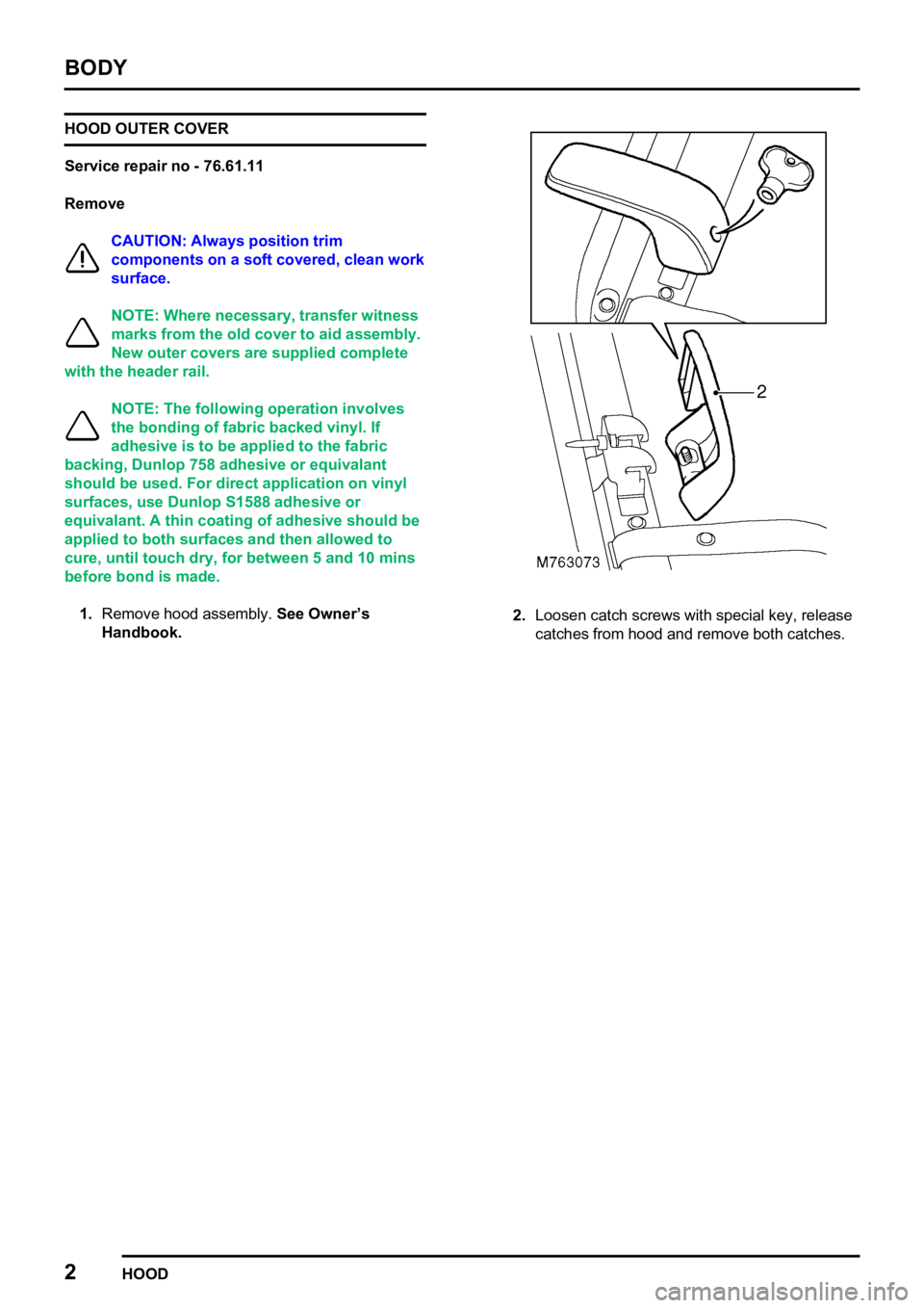LAND ROVER FREELANDER 1998  Workshop Manual 

  
    

 