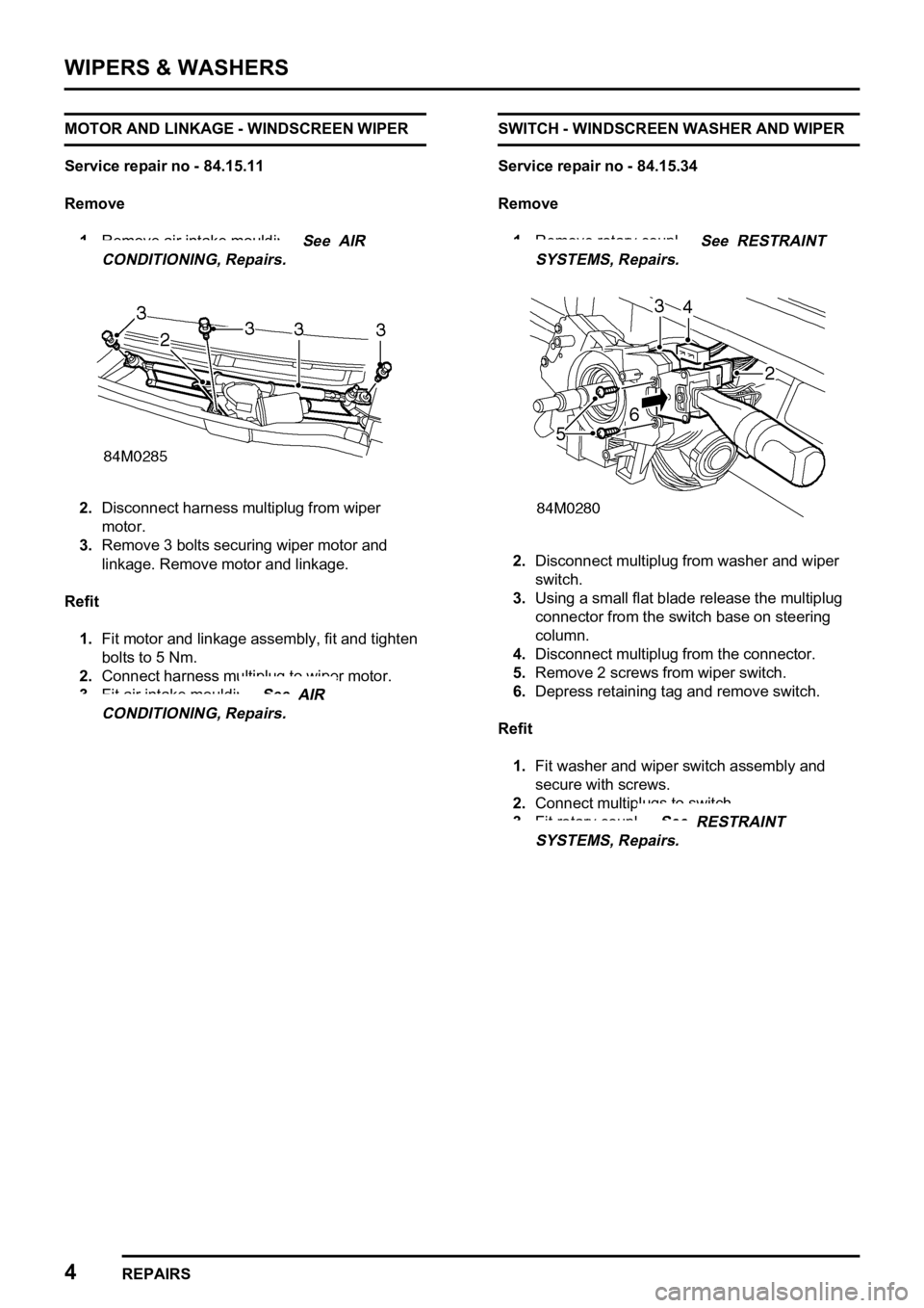 LAND ROVER FREELANDER 1998 Workshop Manual
LAND ROVER FREELANDER 1998 Workshop Manual
