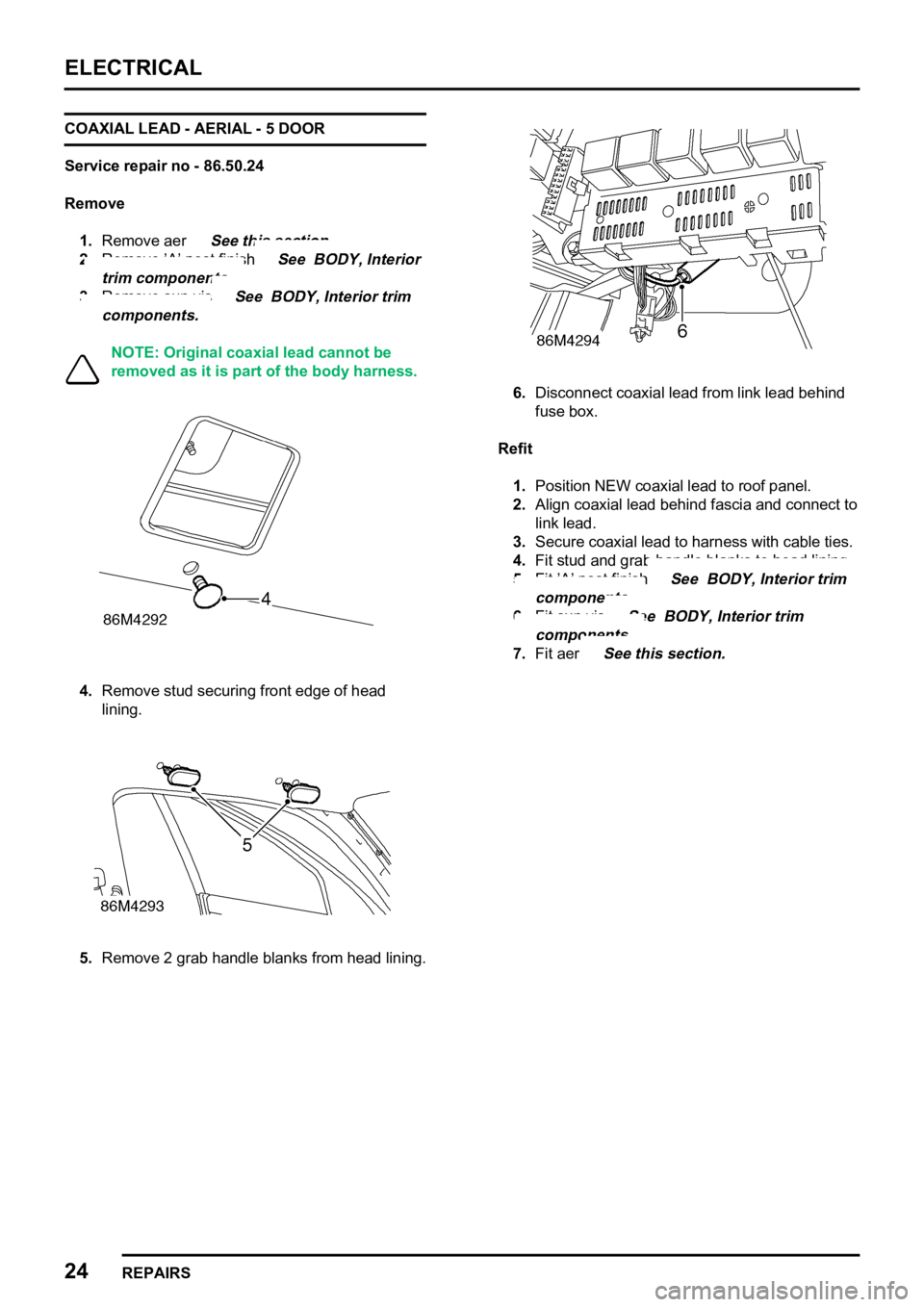LAND ROVER FREELANDER 1998 Workshop Manual
LAND ROVER FREELANDER 1998 Workshop Manual

