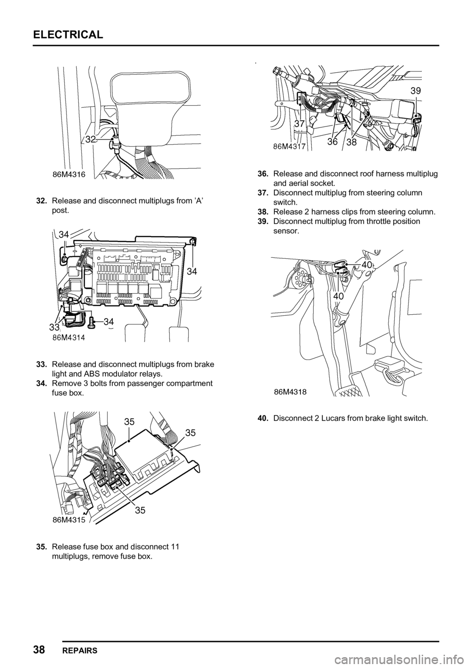 LAND ROVER FREELANDER 1998 Workshop Manual
LAND ROVER FREELANDER 1998 Workshop Manual
