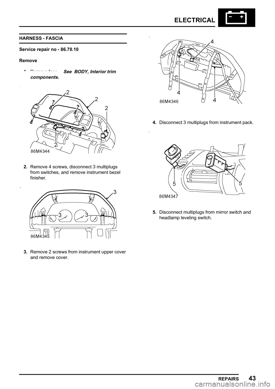 LAND ROVER FREELANDER 1998 Workshop Manual
LAND ROVER FREELANDER 1998 Workshop Manual
