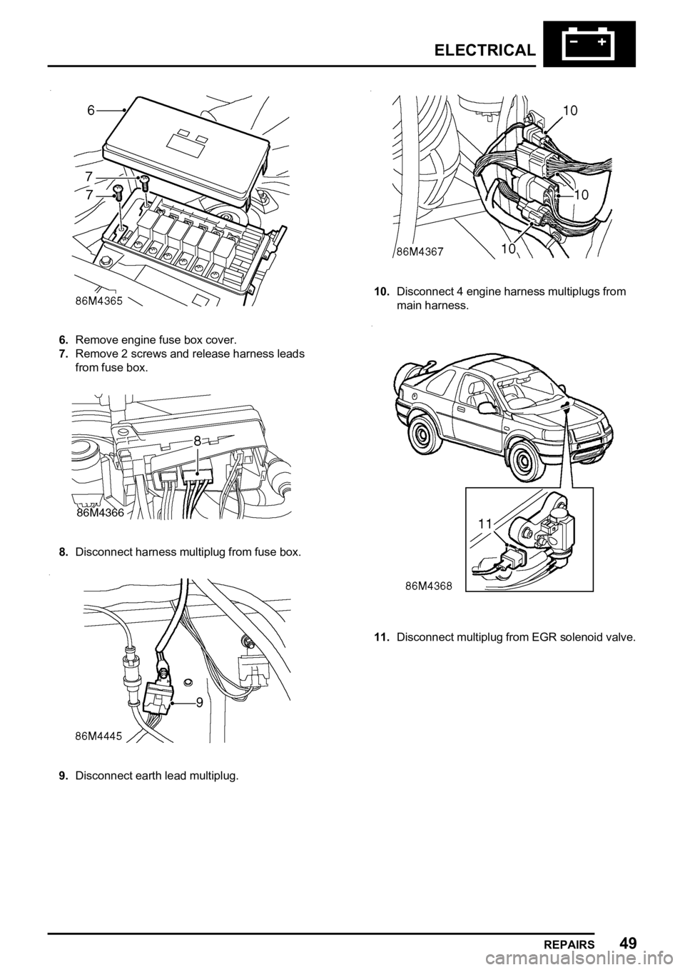 LAND ROVER FREELANDER 1998 Workshop Manual
LAND ROVER FREELANDER 1998 Workshop Manual
